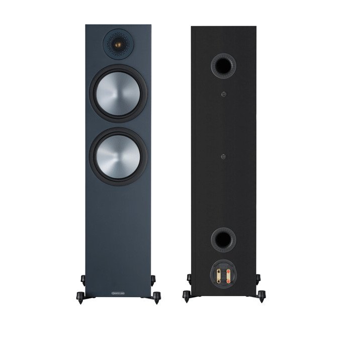 Monitor Audio Bronze 500 Black front & Back