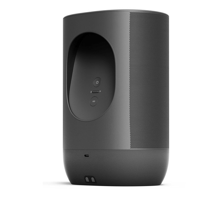 SONOS MOVE BLACK BACK ANGLE