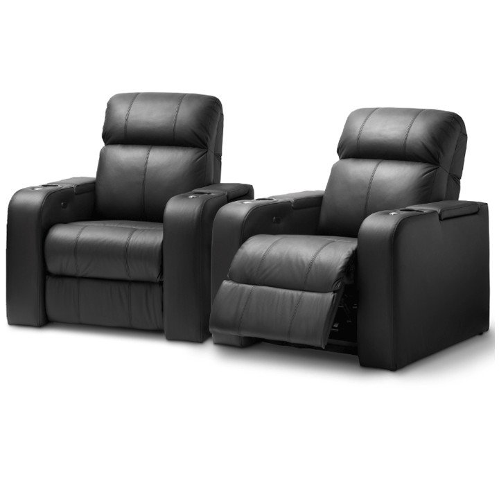 Home Cinema Pair Leather Seats