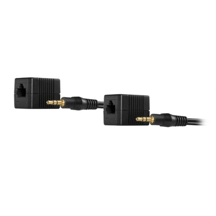 500m Cat.6 3.5mm Analogue Audio Extender connectors