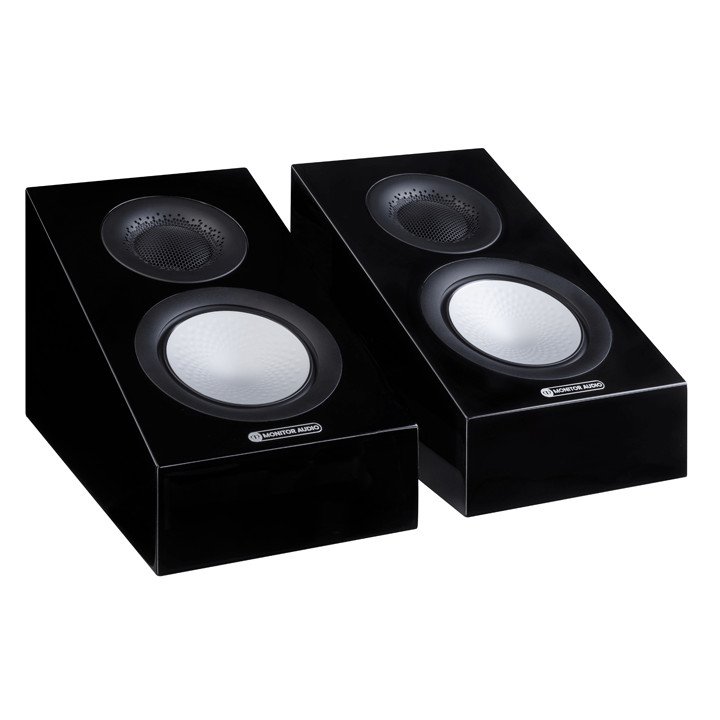 Monitor Audio Silver Dolby AMS 7G Speakers Black Pair no Grilles