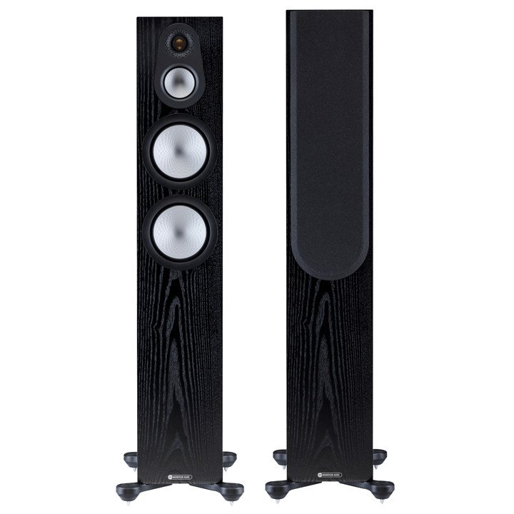 Monitor Audio Silver 300 7G Black Oak Front