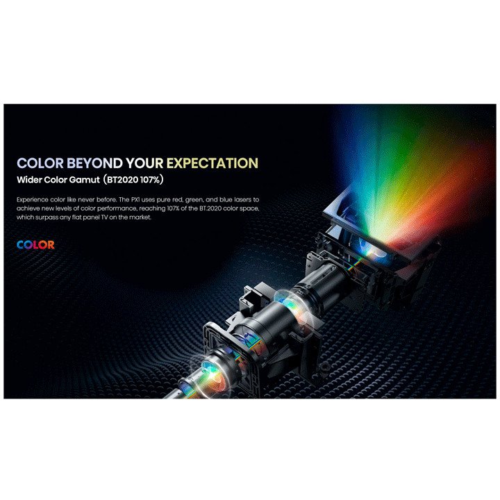 Hisense PX1-PRO Colour beyone Expectation
