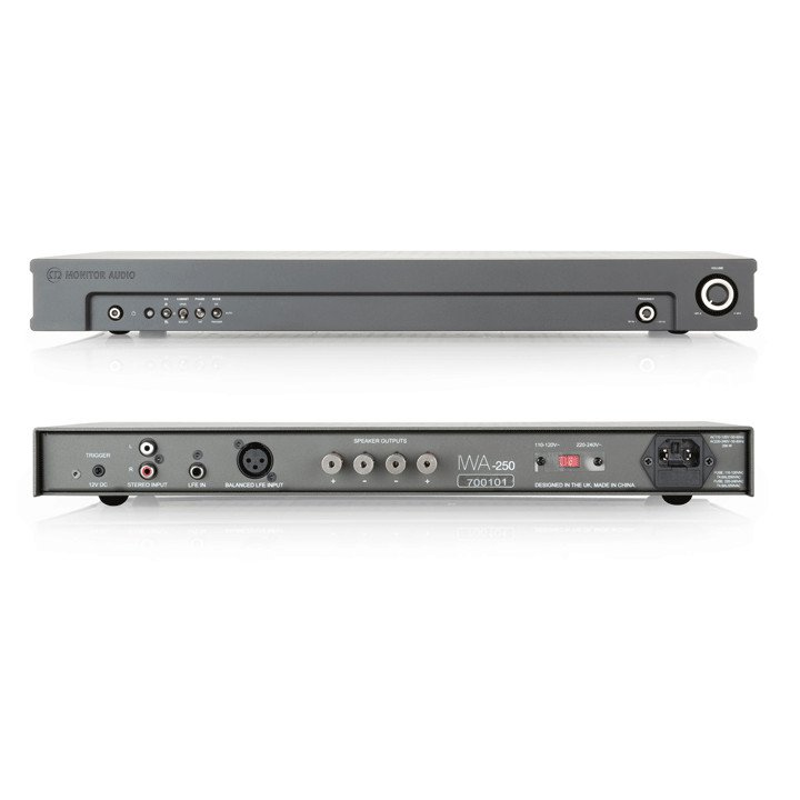 Monitor Audio IWA-250 In Wall Amplifier Front & Back