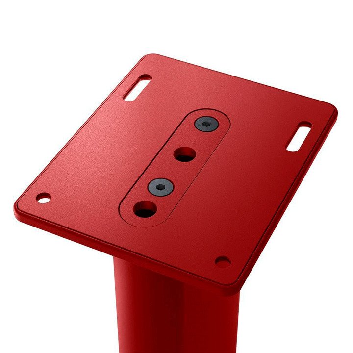 Crimson Red KEF S2 Speakers Stand Top Plate