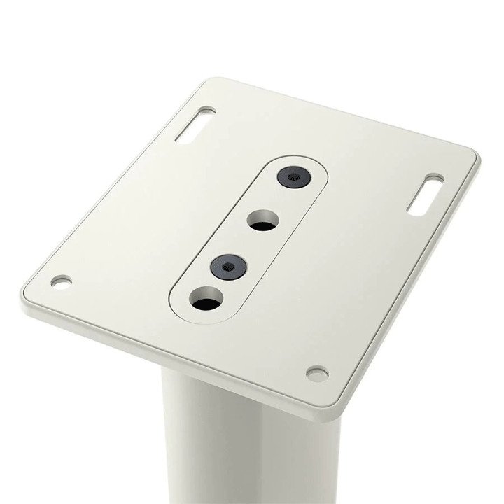 White KEF S2 Speakers Stand Top Plate