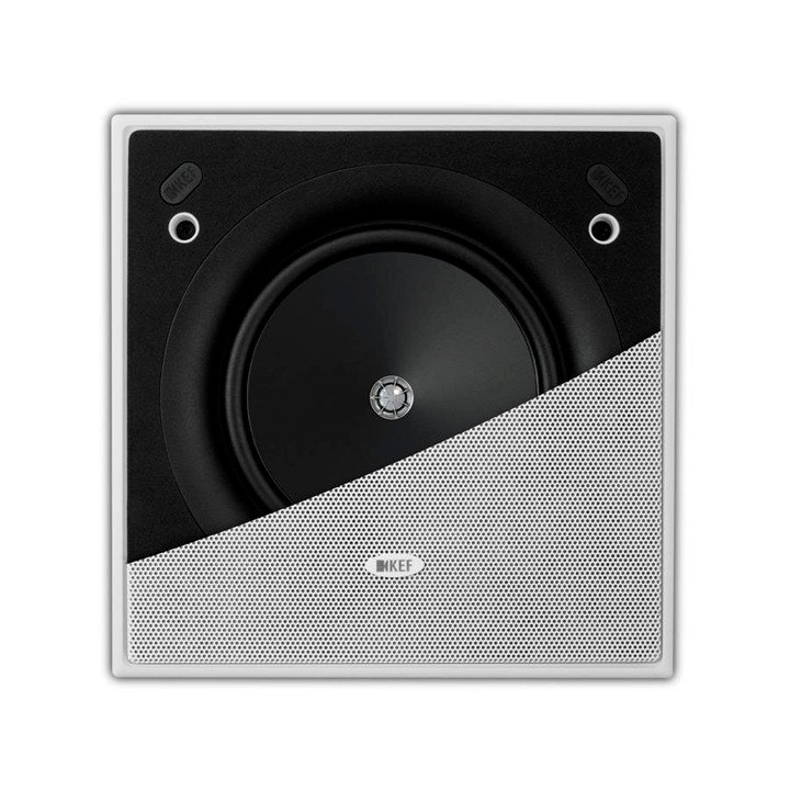 KEF Ci160.2CS Front with & without grille