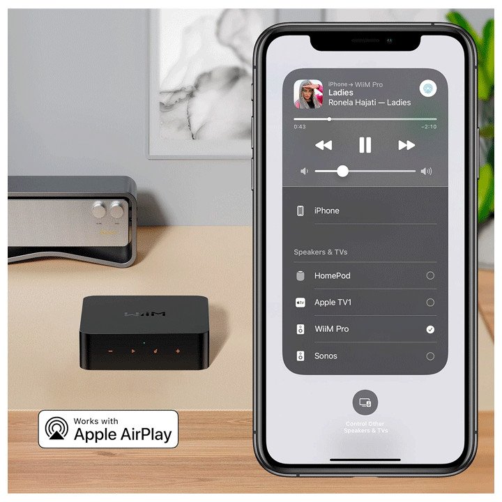 WiiM Pro iOS AirPlay Compatible
