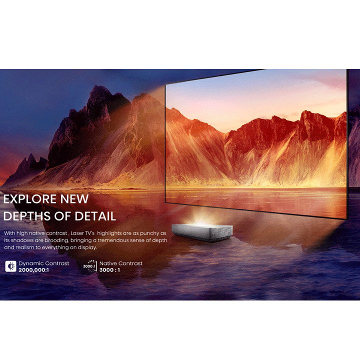 Hisense Laser TV L100L5H Crystal Clear Details