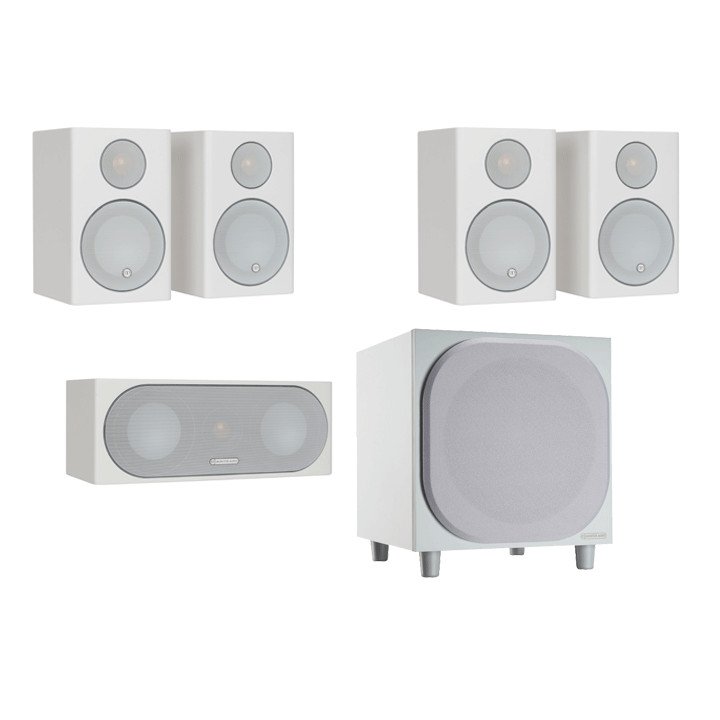 Monitor Audio Radius 90 Cinema Bundle White