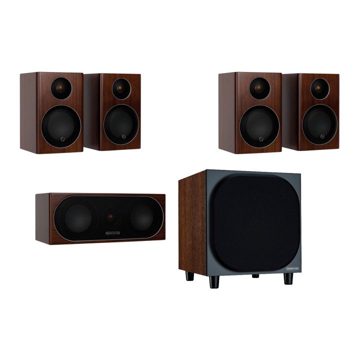 Monitor Audio Radius 90 Cinema Bundle Walnut