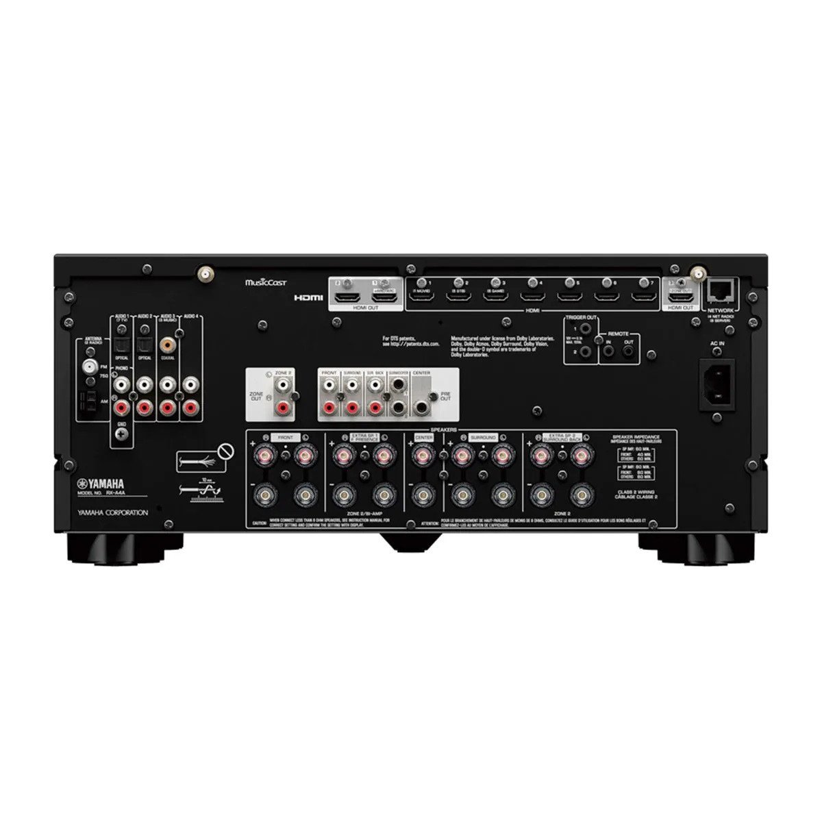 Yamaha RX-A4A AV Receiver Back