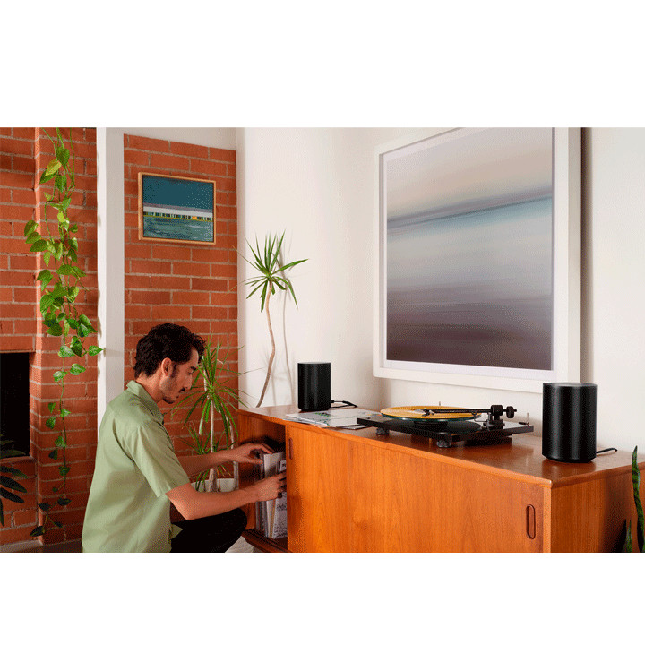 SONOS ERA 100 Black Stereo Pair HiFi System