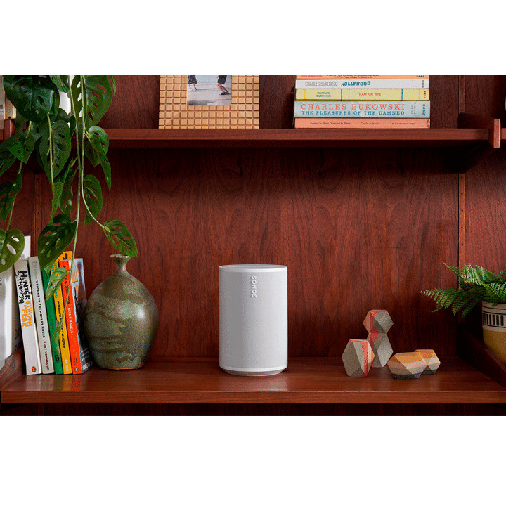 SONOS ERA 100 White Lifestyle Bookshelf