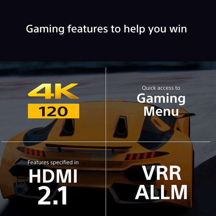 Sony K65XR80U Gaming Tech