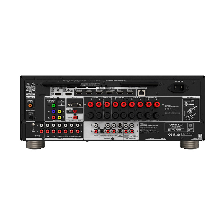 ONKYO TX-RZ30-AVR Back