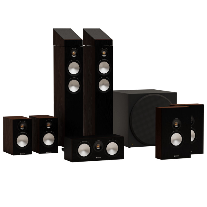 Monitor Audio Bronze 7G 300 7.1.2 AV System Walnut