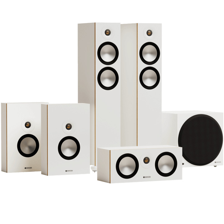 Monitor Audio Bronze 300 5.1 AV System White
