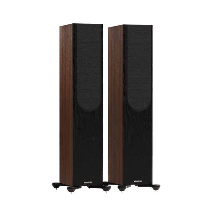 Monitor Audio Bronze 300 7G Walnut Pair with Grilles