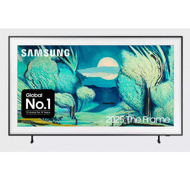 Samsung 2025 The Frame QLED TV - Innovative Art Mode Display