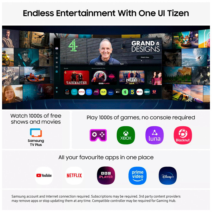 Samsung 2025 The Frame Endless Entertainment