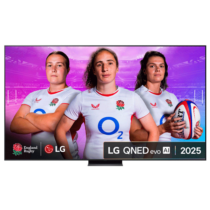 LG 100QNED86A6 Front Womens Rugby